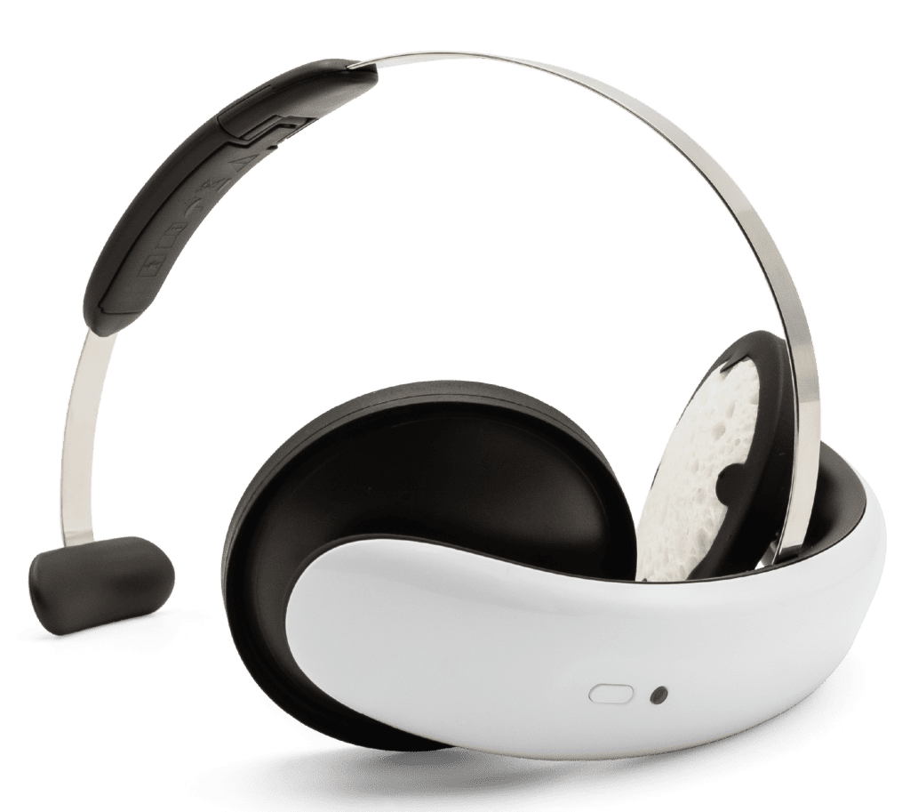 tDCS V2 経頭骸交流電気刺激　微弱の電気刺激を脳に与える機器 Standalone-side-view-Flow--